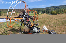 Gleitschirmtrike Fly Products Vertigo kpl. mit Schirm